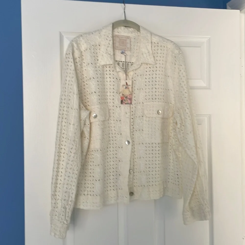 Johnny Was cropped jacket - Picture 1 of 3